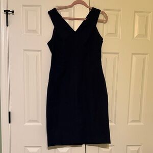 NWOT Banana Republic Elegant Navy Blue Sleeveless Dress